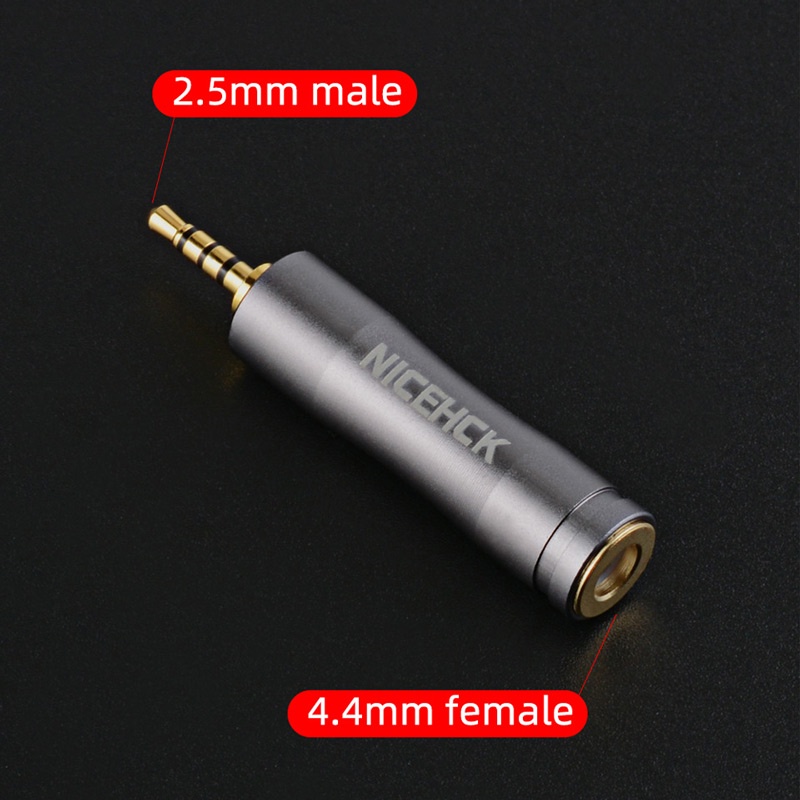 Đầu Nối Âm Thanh Mạ Vàng Từ 4.4mm Female Sang 3.5mm 2.5mm Male