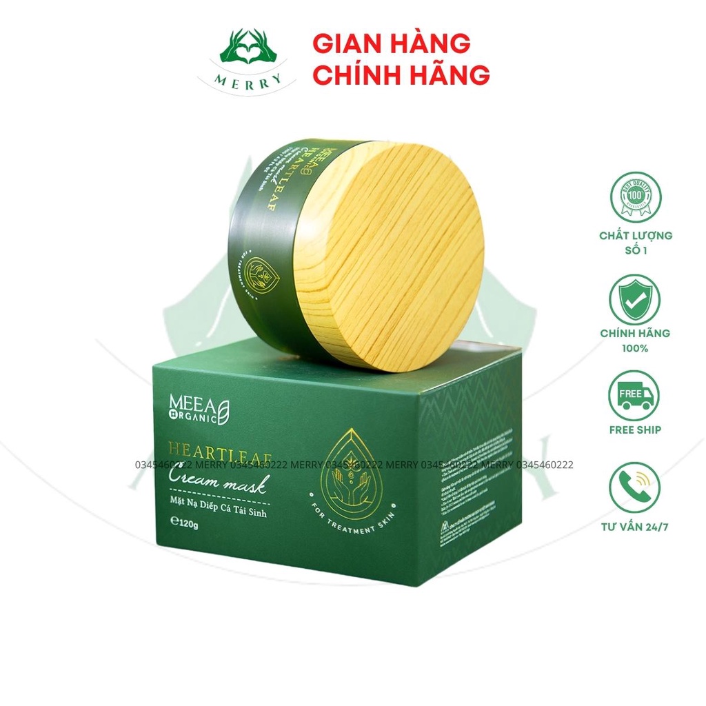 🆗.(Đã bán 7,8k) Mặt Nạ Diếp Cá Tái Sinh MeeA Organic Chính Hãng MERRY STORE Dưỡng Trắng Da Giảm Thâm Se Khít Lỗ Chân Lông Giữ Ẩm Cho Da