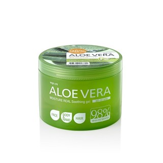 Gel dưỡng da thảo dược lô hội Welcos Aloevera Moisture Real Soothing Gel 500g