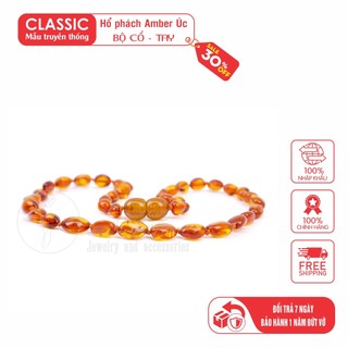 Vòng cổ Amber Úc cho bé 0-10 tuổi  VCOL1MN