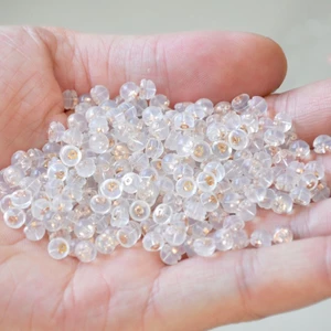 Chốt bông tai bạc bọc silicon (một đôi)
