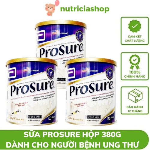 1 thùng ( 24 hộp) Sữa Prosure hỗ trợ dinh dưỡng dành cho người suy kiệt ...