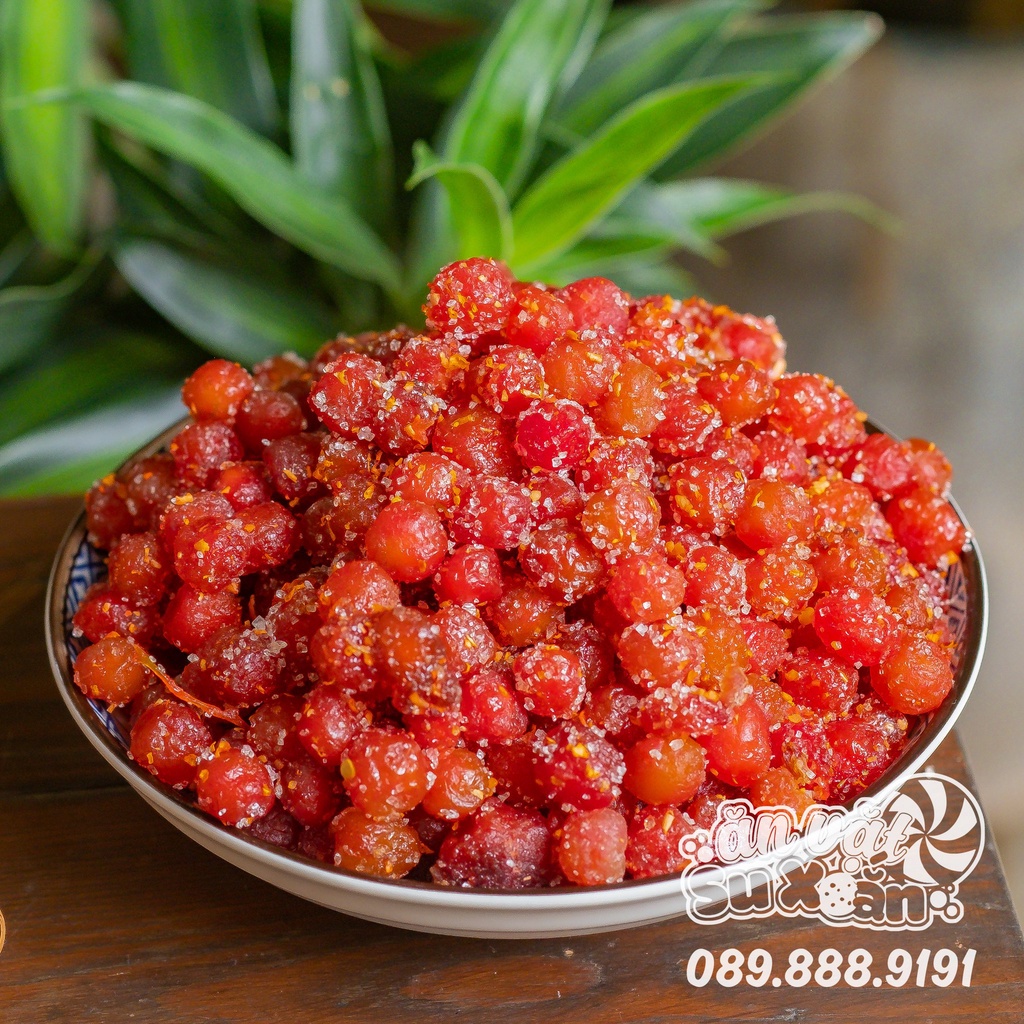 Chùm ruột chanh muối Ăn Vặt Su Xoắn