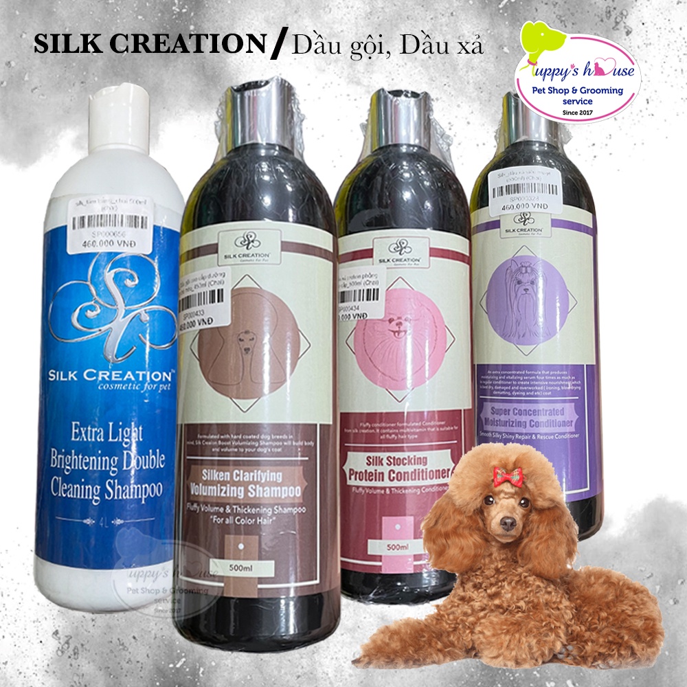 Silk creation best sale dog shampoo