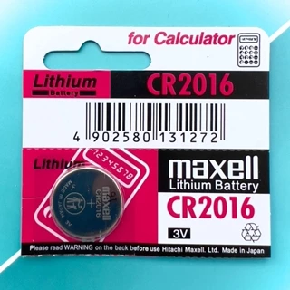 Pin CR2016 (Viên Lẻ) Maxell Nhật Bản 3V – Hàng Chính Hãng, Chất Lượng Cao