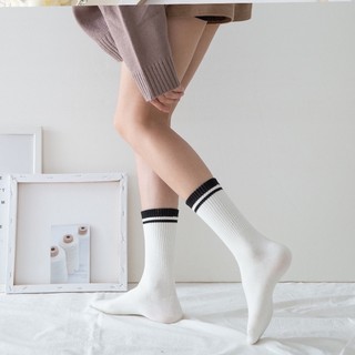 Combo 5/3 Đôi Tất cổ cao vải cotton BT1 Unisex co giãn bốn chiều Vớ thể thao phong cách Hàn Quốc