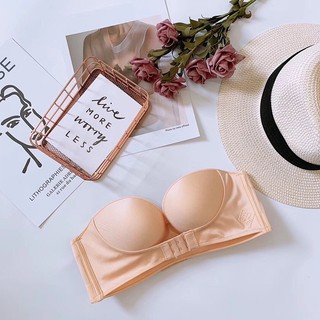 Áo Ngực Không Dây Mềm Mại Cài Khóa Trước Chống Trượt Gợi Cảm Cho Nữ 32-38AB