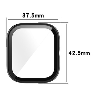 Ốp Bảo Vệ Mặt Đồng Hồ Thông Minh Huami Amazfit GTS 2 mini Bằng PC Cứng Kèm Kính Cường Lực