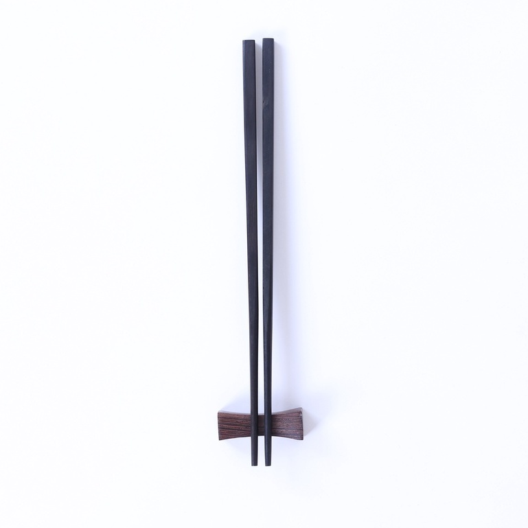 Ảnh Kê đũa gác đũa nơ Sa Maison, chất liệu gỗ mun, kích thước 5cm 3