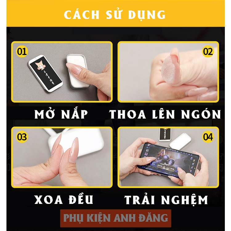 Bột Chơi Game Phấn Chơi Game Chống Mồ Hôi Chuyên Dụng Chơi Game Điện Thoại