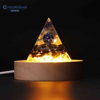 [GỬI nhanh] Đồ trang trí Kim Tự Tháp Orgonite Bằng Pha Lê Tự Nhiên Chữa Bệnh Năng Lượng Orgone [CrazyMallueb.vn]