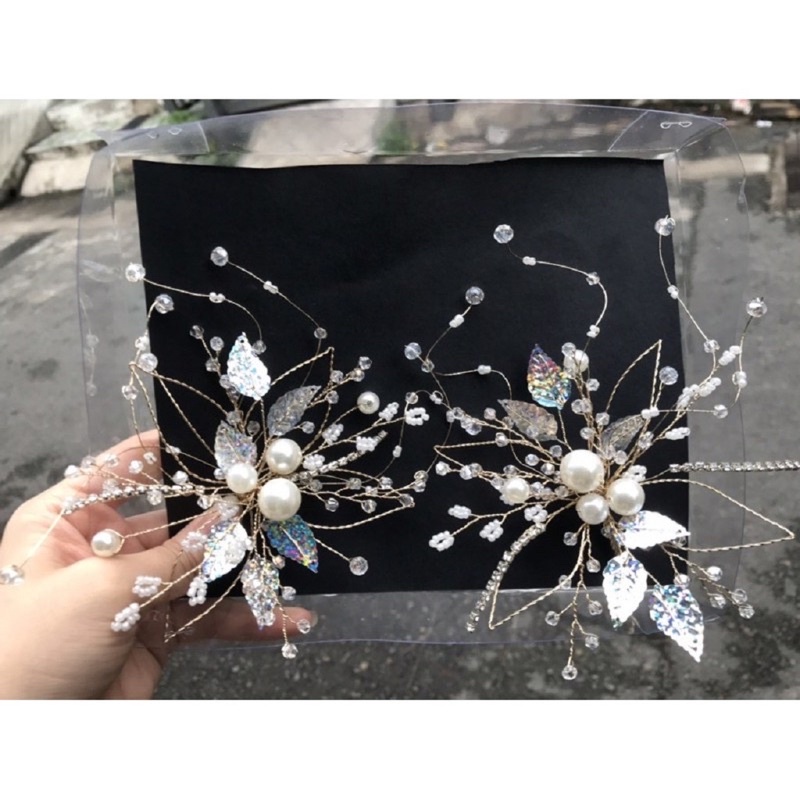 bộ cài tóc cô dâu