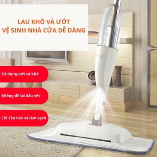 Chổi Lau Nhà Phun Sương Xoay 360 Độ , Cây Lau Nhà Thông Minh Phun Sương 88326 Mienphivanchuyen199k