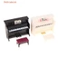 Đàn Piano Nhựa Mini Tỉ Lệ 1 / 12 Trang Trí Nhà Búp Bê