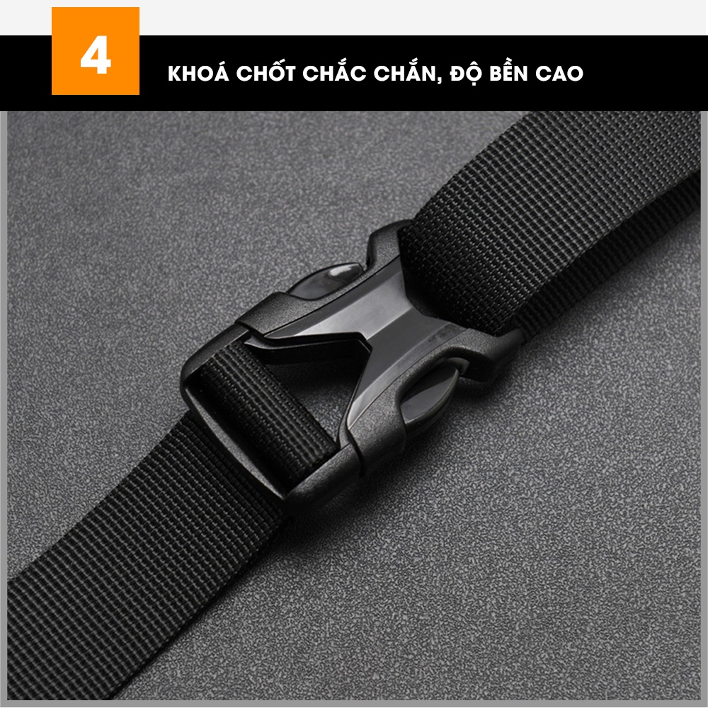 Túi chạy bộ đeo hông, đeo bụng, đeo chéo thời trang, chống nước chính hãng GoodFit GF110RB