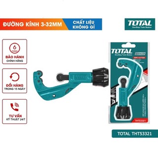 Dao cắt ống đồng và nhôm Total THT53321 dụng cụ cắt ống 178mm hợp kim cao cấp chống rỉ sét, Bh 6 tháng