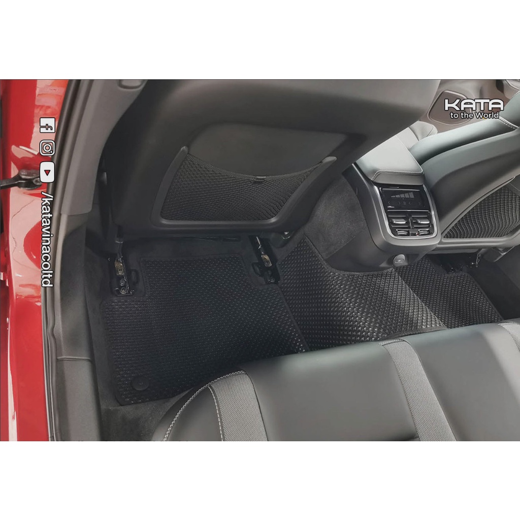 Thảm lót ô tô KATA cho xe Volvo S60 (2020 - 2023)- Khít với sàn, Chống trơn, Không mùi, Không ẩm mốc