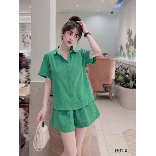 Bộ đũi tơ xước nữ, chất mềm mát, có size 40-70kg
