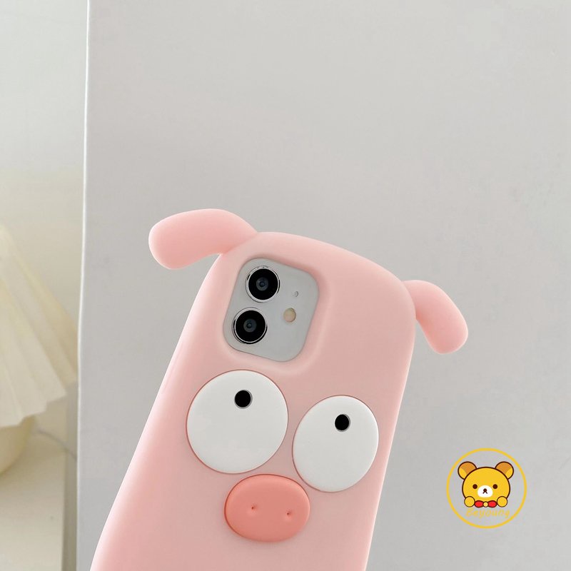Ốp ĐiệN ThoạI HọA TiếT Heo HồNg Dễ Thương Cho Iphone 14 11 12 13 PRO Max XR X XS Max 6 7 8 7P 8P 6P SE 2020