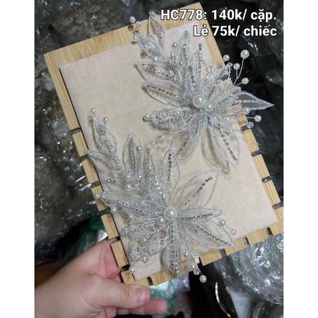 set cài tóc cô dâu(bán cả bộ)