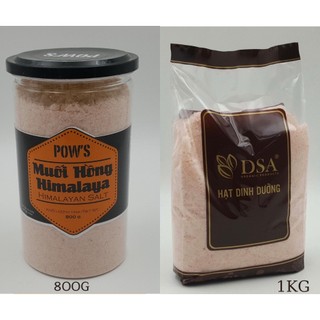 Muối Hồng Himalaya dạng mịn DSA - POW'S Chính Hãng - Khối Lượng 1KG
