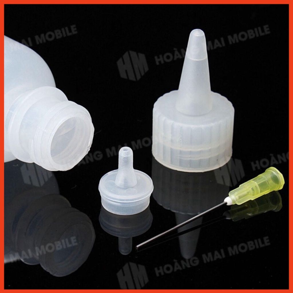 Lọ nhựa đựng cồn, xăng thơm, chất tẩy keo WTS T001