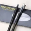 Chì xé kẻ mày Haozhuang - cứng phẩy sợi Eyebrow Pencil sắc nét