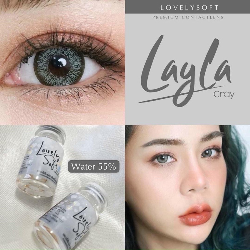 Lens Gray mẫu mới - kính áp tròng hàng hot 2022