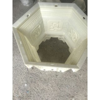 Khuôn chậu lục giác 48 chân liền nhựa abs