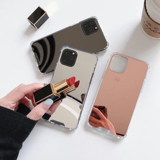 Sang Trọng Ốp Điện Thoại tpu Chống Sốc Có Gương Trang Điểm Cho iphone 15 14 13 12 pro max 13 14 pro