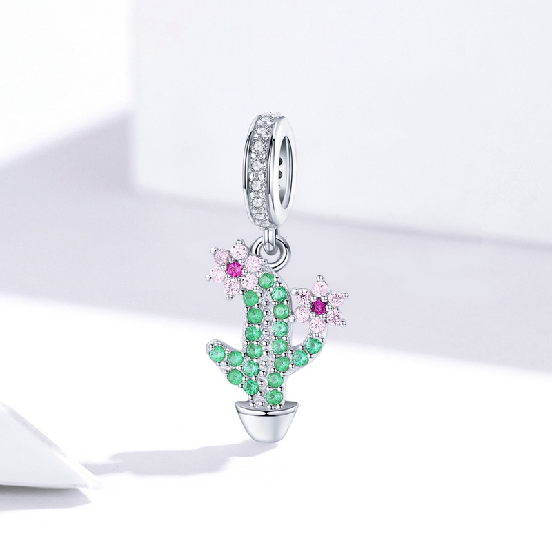 Bamoer Hạt Charm Bạc 925 Hình Bông Hoa