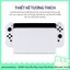 Oled/V1/V2 Case Ốp Máy, Case Ốp Dock Trong Suốt Nhiều Màu Crystal Dành Cho Nintendo Switch