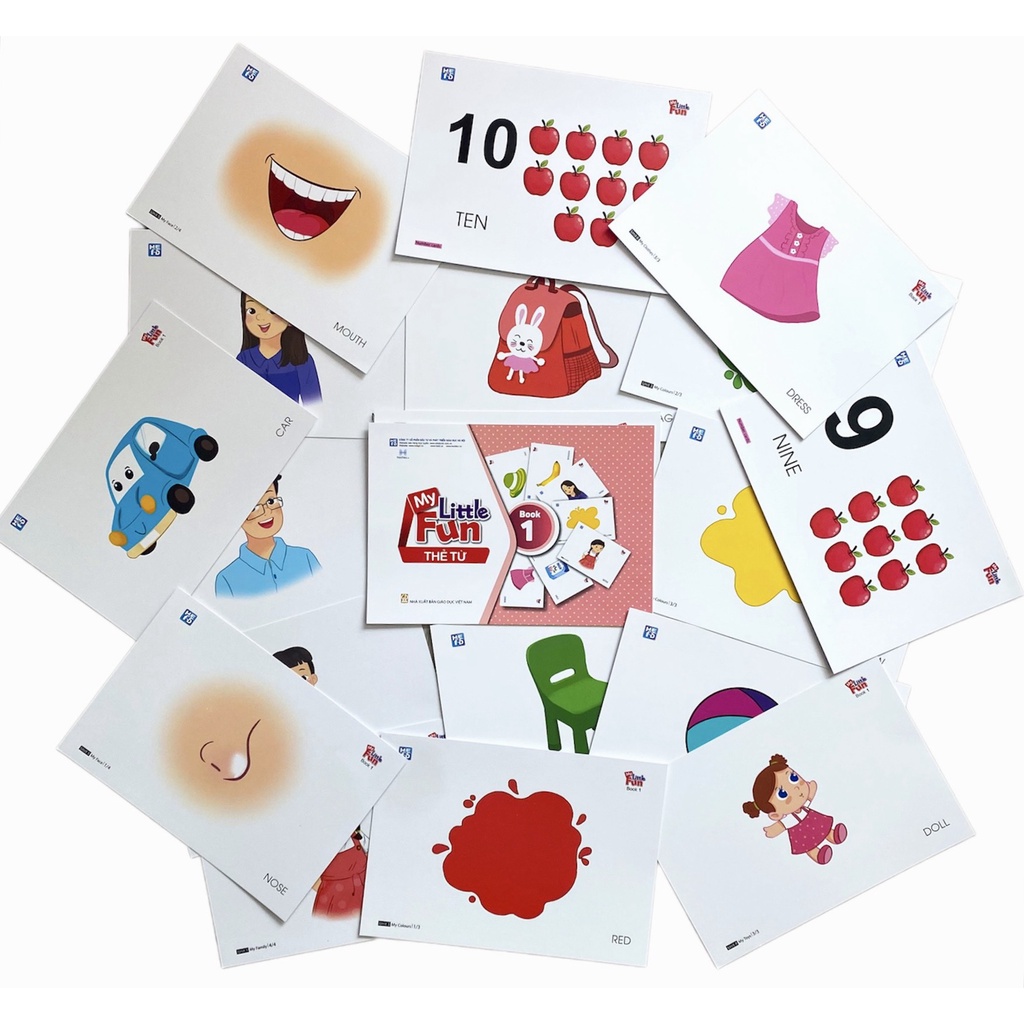 Ảnh Sách - Thẻ từ My Little Fun Book 1 1