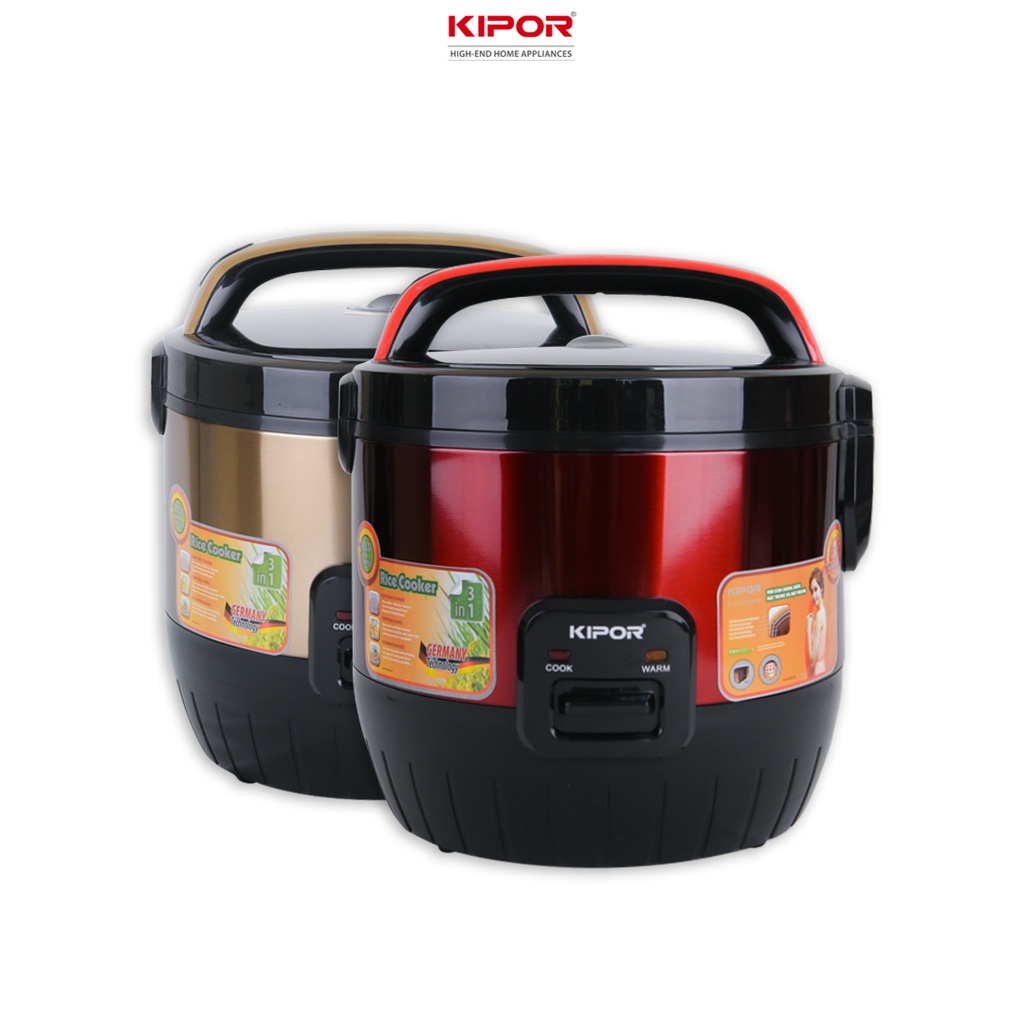 Ảnh Nồi cơm điện KIPOR KP-N6518 - 1.8L - Dung tích lớn, chống dính TEFLON 3mm 1Kg - Bảo hành tại nhà 12 tháng 2