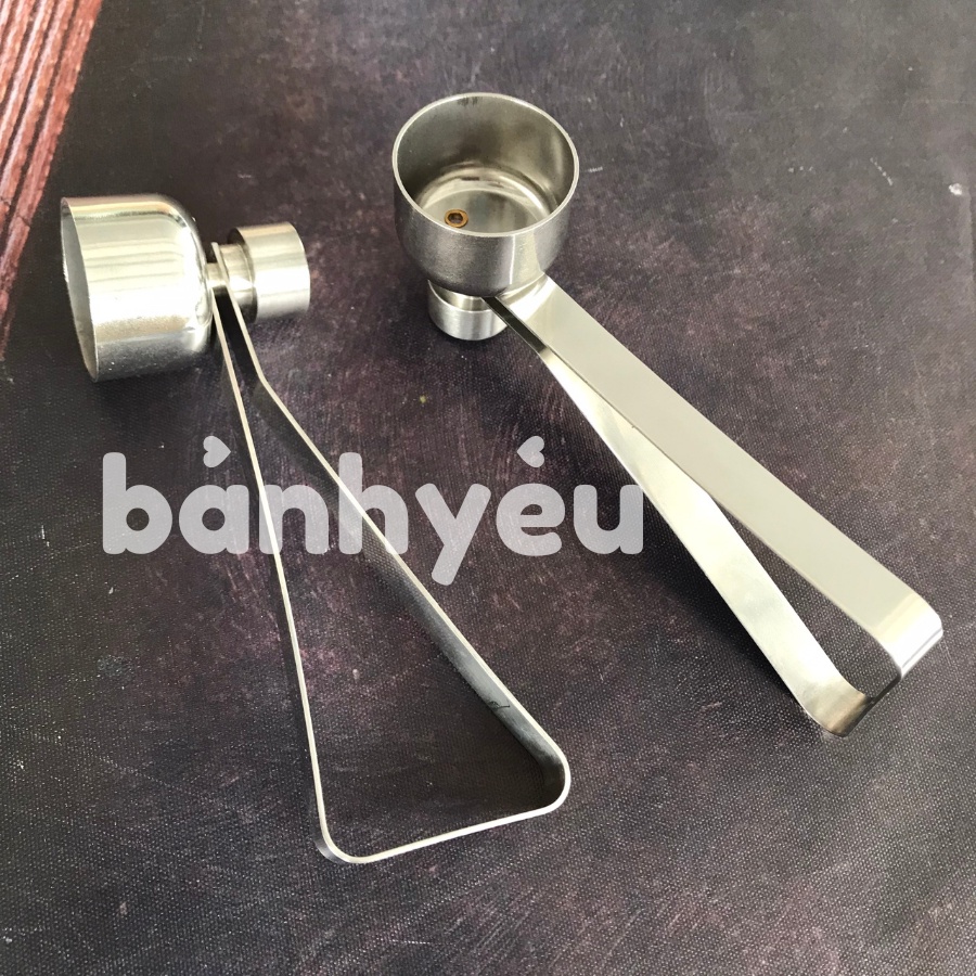 Dụng Cụ Mở Vỏ Trứng Inox, tách vỏ trứng tiện lợi - DC142