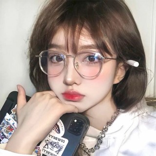 Gọng kính cận thời trang nữ nam mắt tròn ngố cá tính hottrend phong cách Nhật Hàn chống tia UV và bức xạ đẹp rẻ 073