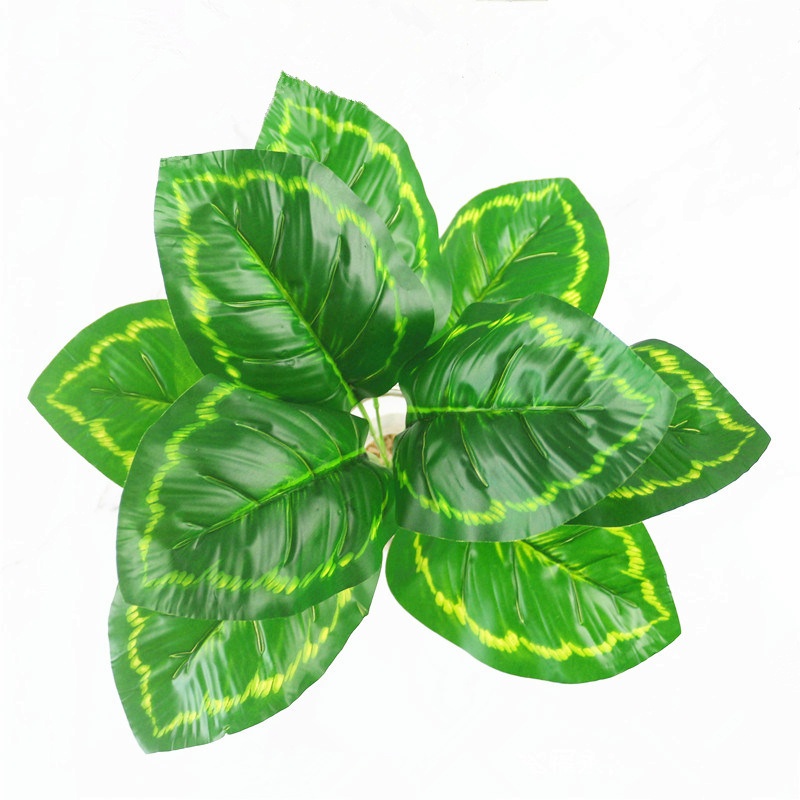 Cành lá giả, cây giả trang trí nhà cửa, decor - Cây đuôi công - Trầu bà ...