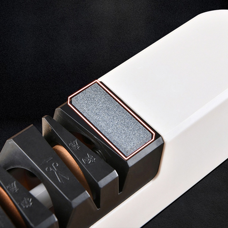 Dụng Cụ Mài Dao Kéo 3 Tầng Chạy Điện USB Nhanh Chóng Tùy Chỉnh Tiện Dụng Cho Gia Đình