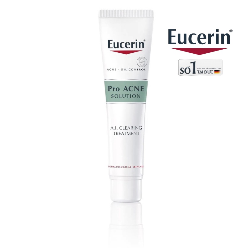 Ảnh Eucerin Kem Giảm Mụn Và Nhờn Dạng Gel Eucerin ProACNE Solution A.I Clearing Treatment 40ml 2