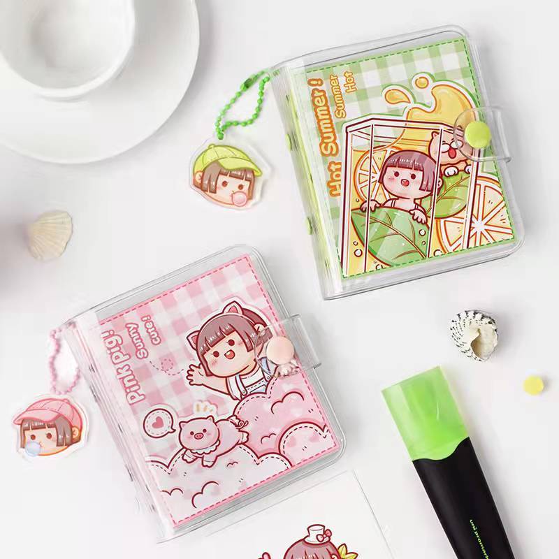 Set 12 Sổ Tay mini Mochi Dạng Vuông Ba Lỗ Siêu Nhỏ Dễ Thương Dành Cho ...