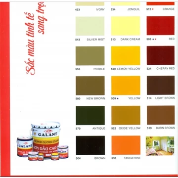 Son dau GALANT 800ml hang cao cấp ) Màu nâu 514