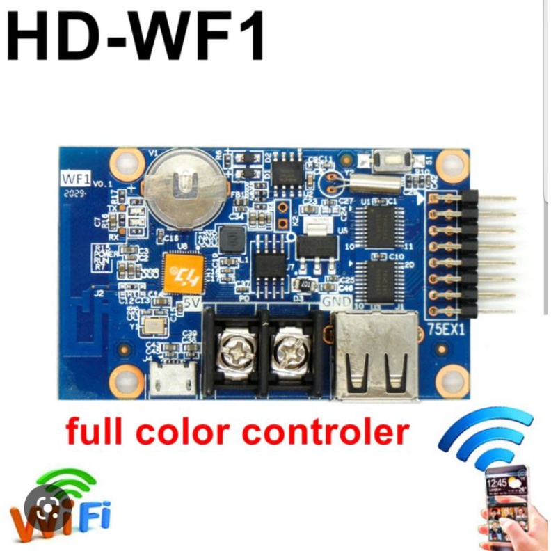 Card Điều Khiển Led Ma Trận Full màu HD-WF1, HD-WF2, HD-WF4 | Shopee ...