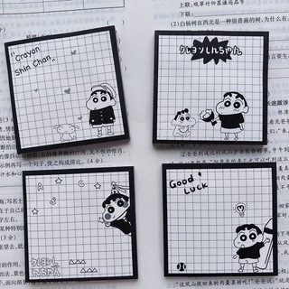 Giấy Nhớ Cute Hình Shin Note Nhiều Màu Đồ Dùng Học Tập Sáng Tạo Vintage VPK20
