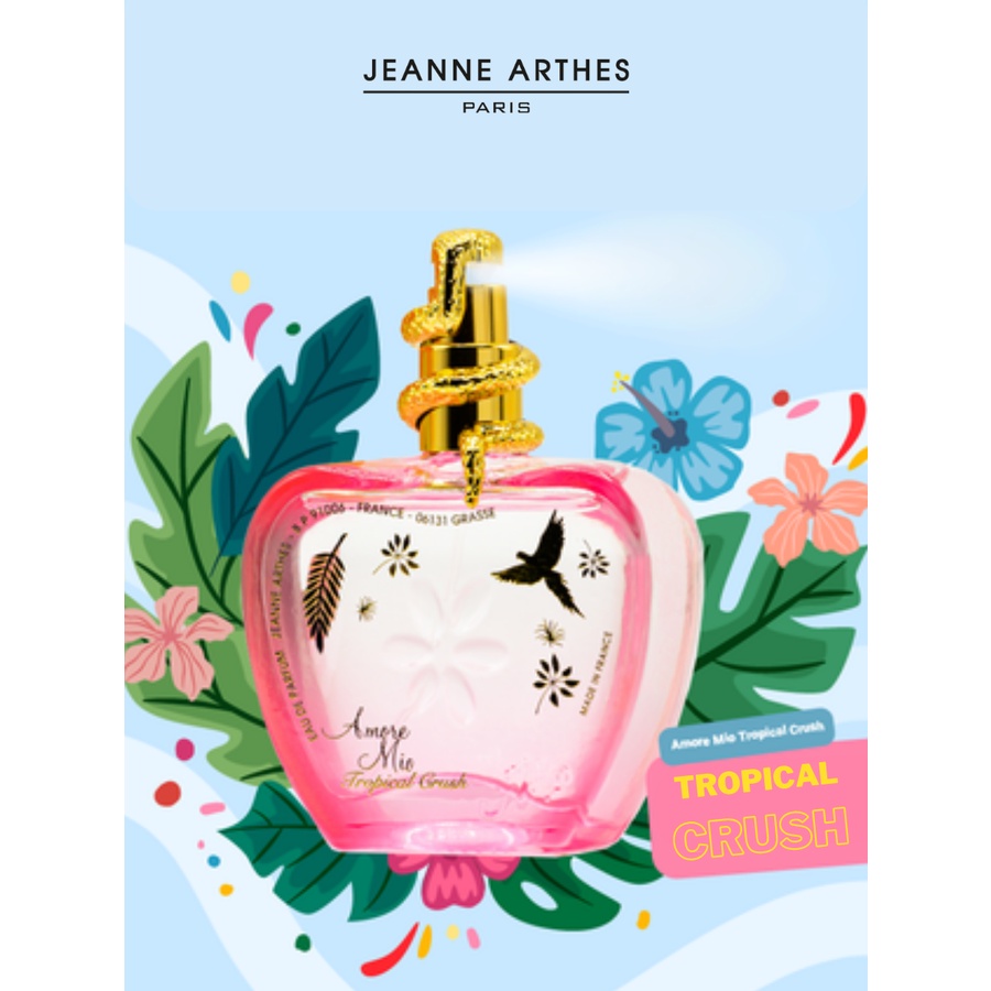 Nước hoa Pháp JEANNE ARTHES PARIS - Amore Mio Tropical Crush | Shopee ...