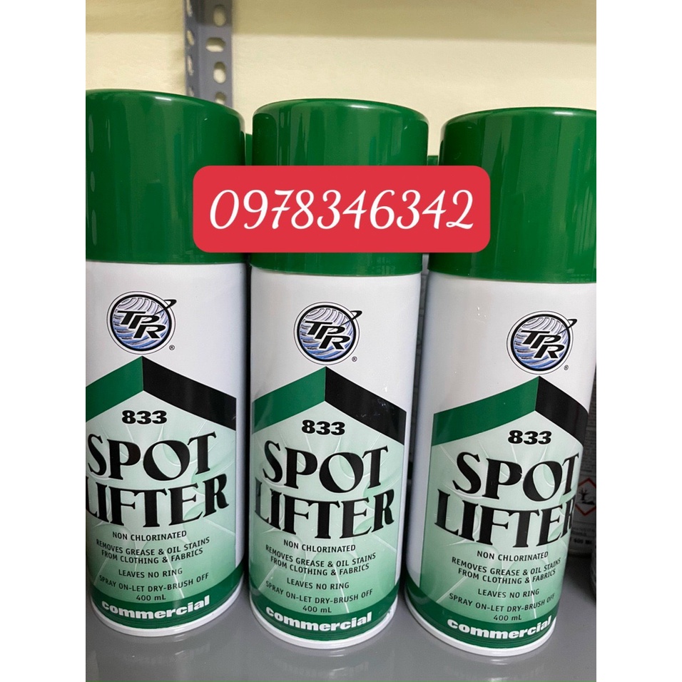 Chất tẩy dầu Spot Lifter 833 TPR- Sprayway ( Mỹ) (12 chai/ thùng ...