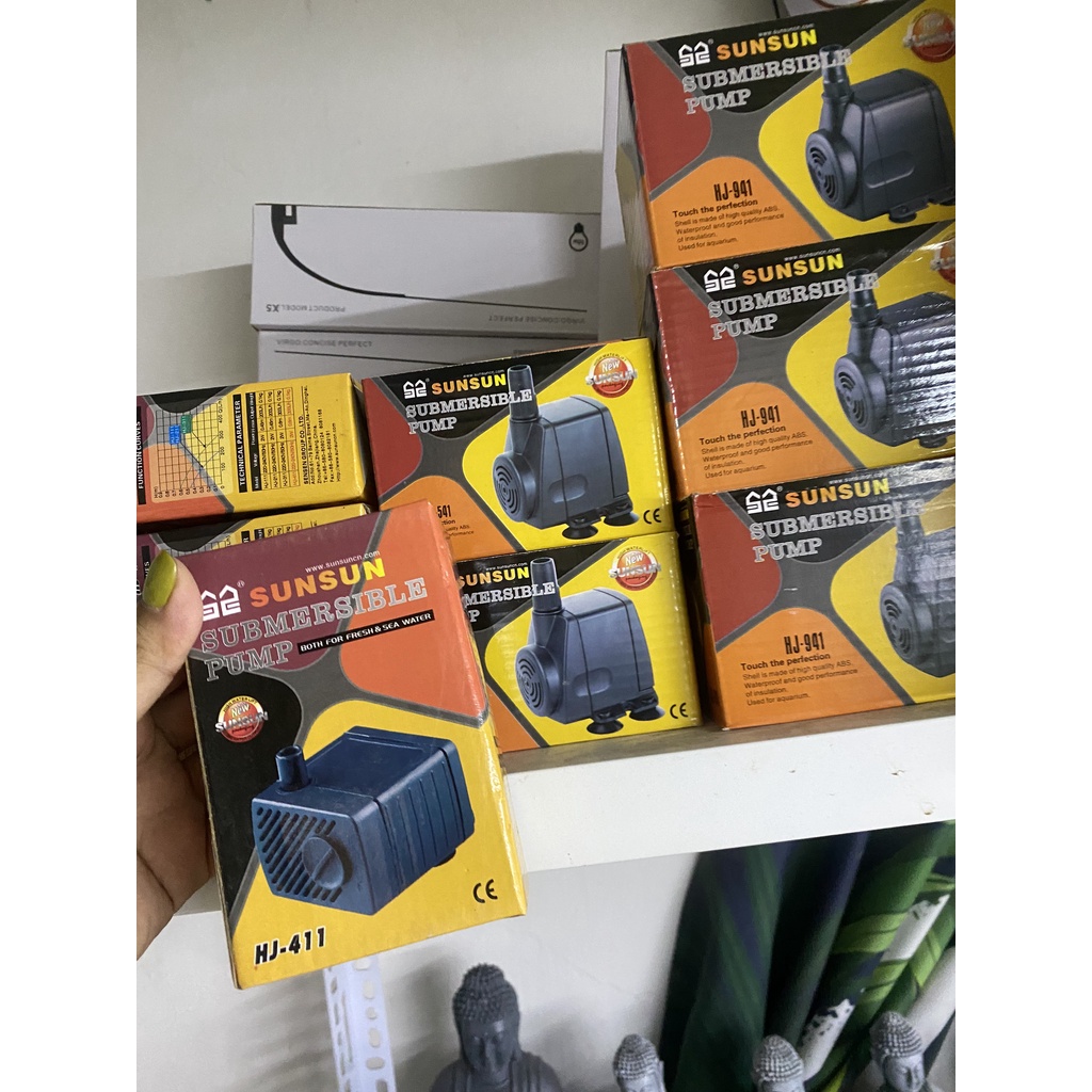 Máy Bơm Sunsun HJ-411 (2W-5W) - Bơm Nước Cho Bể Cá Mini