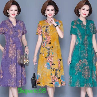 đầm maxi trung niên giá tốt Tháng 5, 2024 | Mua ngay | Shopee Việt Nam