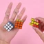 HK1 Mini Cube Rubik 's Cube Đồ Chơi Móc Khóa Magic Cube Túi Mặt Dây Chuyền Xếp Hình Tốc Độ Khối Kid Xếp Hình Đồ Chơi Quà Tặng KH1