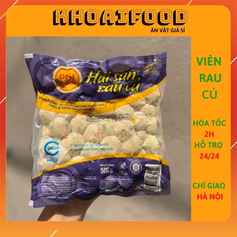 Viên rau củ VIÊN RAU CỦ HẢI SẢN CÁ VIÊN CHIÊN CÁC LOẠI THẢ LẨU ĂN VẶT ...