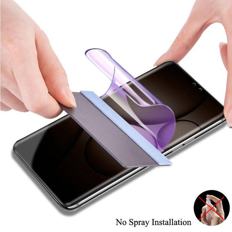 Full Cover Hydrogel Phim Cho iPhone 14 13 12 11 Pro Max Mini Plus Bảo Vệ Màn Hình Cho iPhone 6 6s 7 8 Plus X Xs XR Max Phim Chống Ánh Sáng Xanh Không Kính